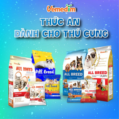 Vemedim Kitten Grow sữa cao cấp dành cho mèo con, lon 100g