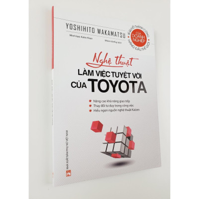 Sách - Nghệ Thuật Làm Việc Tuyệt Vời Của Toyota - NXB Phụ Nữ