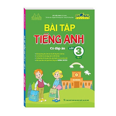 Sách - Global Success - Bài Tập Tiếng Anh Lớp 3 - Có Đáp Án - Tập 2 - Minh Thắng
