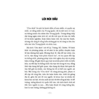 Sách - Chu dịch với dự đoán học (bìa cứng)