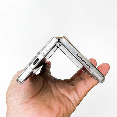 Ốp lưng cho Samsung Galaxy Z Fold 3 trong suốt chống sốc hiệu Likgus Thom Brow (có ngăn bảo vệ camera, chất liệu cao cấp, thiết kế thời trang) - hàng nhập khẩu