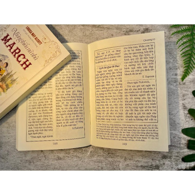 Sách - Những Thiếu Nữ Nhà March - Louisa May Alcott - Việt Thư