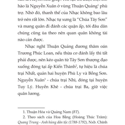 Chuyện Vua Quang Trung - bản in 2024