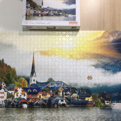 Bộ Tranh Xếp Hình Minh Châu 1500 Mảnh (Kích Thước 60x100cm) – Làng Biển Cinque Terre, Italy