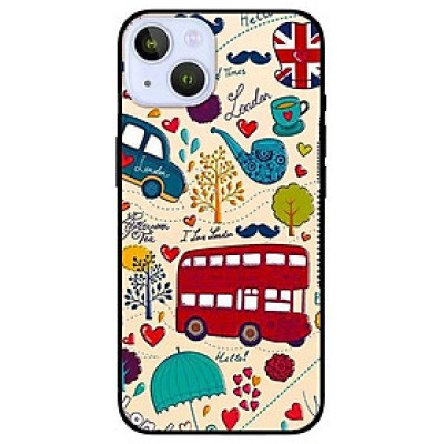 Ốp lưng dành cho Iphone 13 Mini - Iphone 13 - Iphone 13 Pro -  Iphone 13 Pro Max - Họa Tiết Xe Buýt