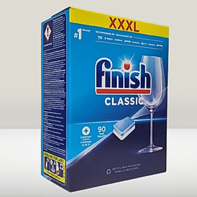 Viên rửa bát tổng hợp FINISH 68 viên hương chanh