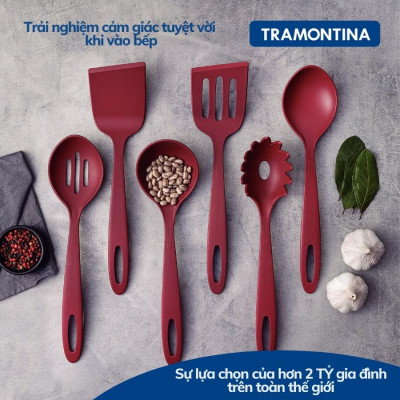 Kẹp Thịt Đa Năng Kẹp Gắp Đồ Ăn Tramontina 30cm Chất Liệu Nhựa PA An Toàn Chịu Nhiệt Nhập Khẩu Brazil