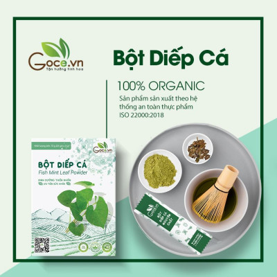 Bột diếp cá nguyên chất Goce - 72g (24 gói x 3g)