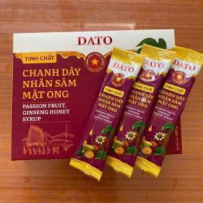 Tinh Chất Chanh Dây Nhân Sâm Mật Ong DATO. Không chất bảo quản, thanh nhiệt, giải độc, đẹp da, nâng cao sức khỏe