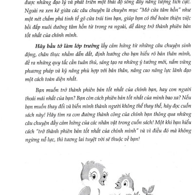 Kỹ Năng Sống Dành Cho Học Sinh - Hãy Bầu Tớ Làm Lớp Trưởng _KV