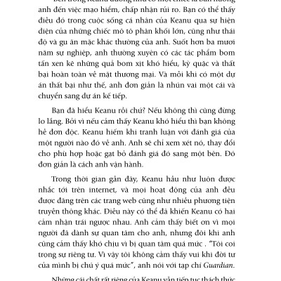 Ma Trận Cuộc Đời Keanu Reeves - Keanu Reeves’s Excellent Adventure: An Unauthorized Biography