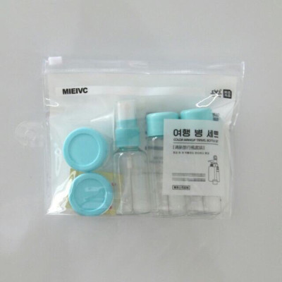 Set bộ dụng cụ  chiết mỹ phẩm 5 -7 món với nhiều kích thước khác nhau   ,có  túi zip tiện dụng nhỏ gọn dễ dàng mang theo du lịch dã ngoại