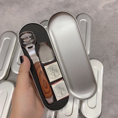 Dụng cụ cạo chân bằng thép không gỉ , để loại bỏ da chết , vết chai, , dụng cụ chà xát bàn chân, dao bào