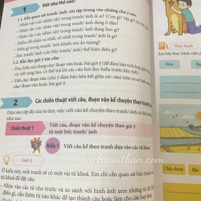 Combo 2 cuốn sách Chiến Thuật Viết Văn Tiểu Học Tập 1 + Tập 2