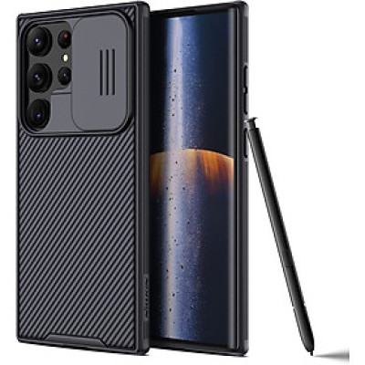Ốp Lưng Nillkin cho Samsung Galaxy S23 Ultra Với Nắp Trượt Camera bảo vệ , chống shock Nillkin CamShield Pro - Hàng chính hãng