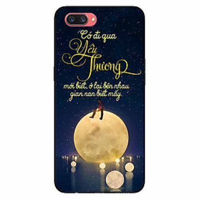 Ốp lưng in cho Realme C1 Mẫu Đi Qua Yêu Thương