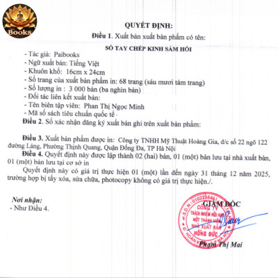 COMBO 3 Sách Chép Kinh -  Sám Hối, Dược Sư, Chú Đại Bi - PAI BOOKS.