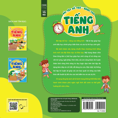 Bài Tập Bổ Trợ Nâng Cao Tiếng Anh Lớp 2 - Tập 1