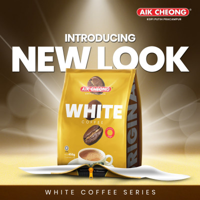 Cà Phê Trắng Truyền Thống 3 Trong 1 Aik Cheong (15 Gói x 40g)