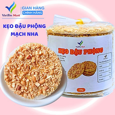 Kẹo Đậu Phộng Mạch Nha Mè Trắng Anh Thư 100G