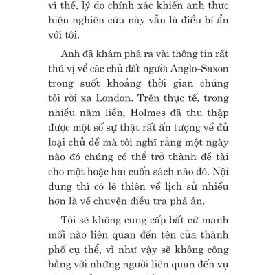 Tuyển Tập Sherlock Holmes - Những Bí Mật Và Báu Vật Bị Đánh Cắp - Ba Chàng Sinh Viên