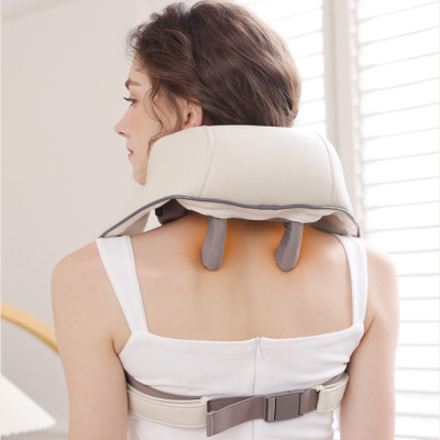 ￼Đai Massage Cổ Vai Gáy Công Nghệ Nhật Bản Cao Cấp Xoa Bóp Giảm Mệt Mỏi Căng Thẳng
