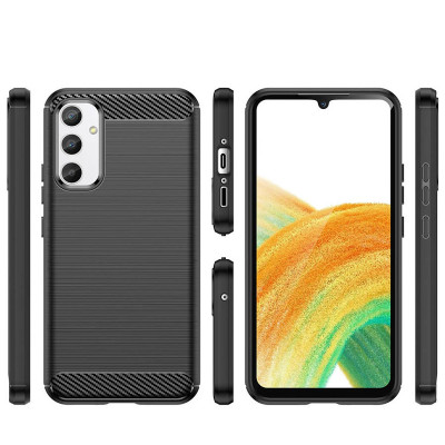 Ốp lưng chống sốc vân kim loại cho Samsung Galaxy A34 5G hiệu Likgus (chuẩn quân đội, chống va đập, chống vân tay) - Hàng nhập khẩu