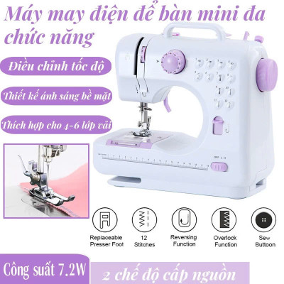 Máy May Mini Gia Đình Nhỏ Gọn – Đa Năng, Có Đèn LED, Hàng Chất Lượng Cao , van vòi nước