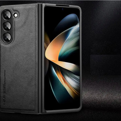 Ốp lưng cho SamSung Galaxy Z Fold 7 , Z Fold 6 , Z Fold 5 chính hãng X-level dạng da mềm - Hàng nhập khẩu