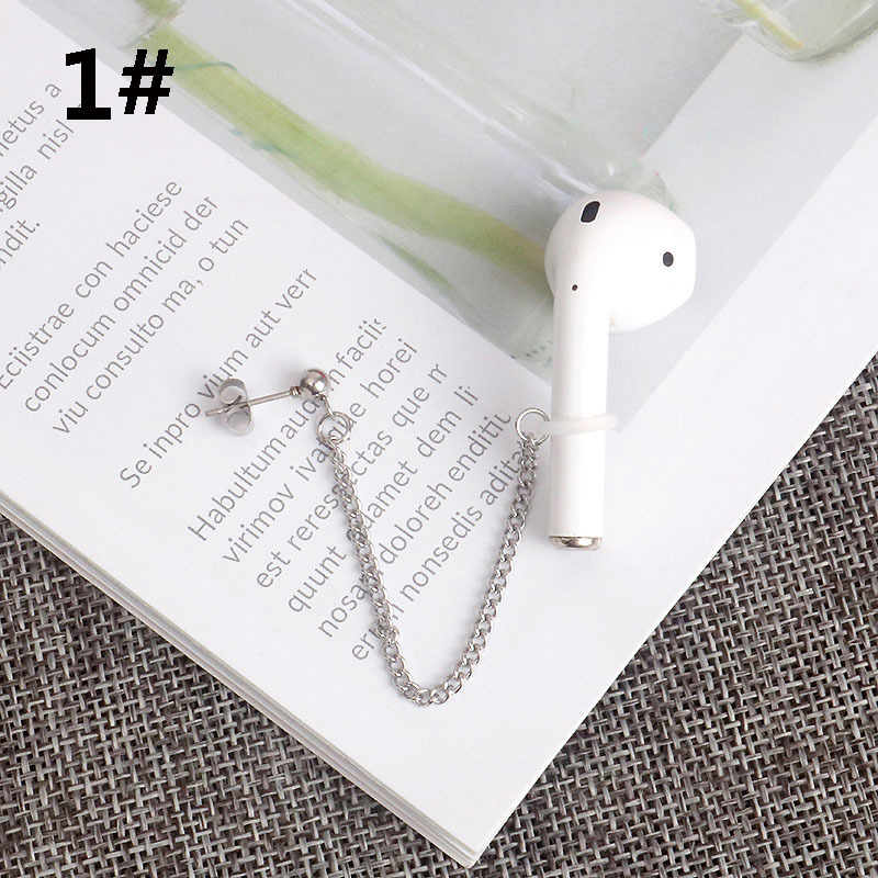 Khuyên tai đeo tai nghe airpod cá tính unisex
