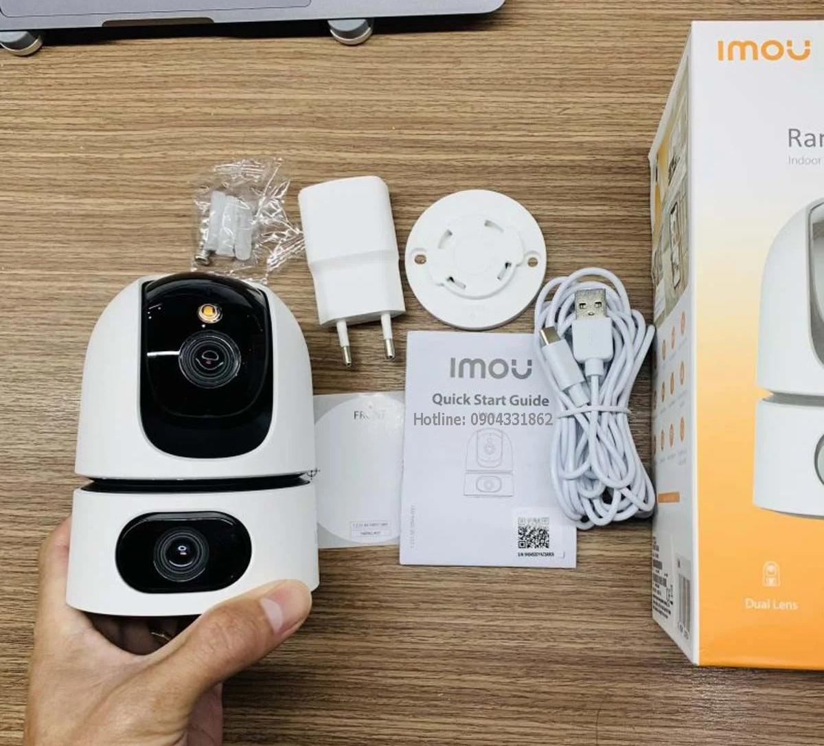 Camera Wifi iMOU trong nhà 2 mắt Ranger Dual 10MP IPC-S2XP-10M0WED, 6MP IPC-S2XP-6M0WED-Hàng chính hãng