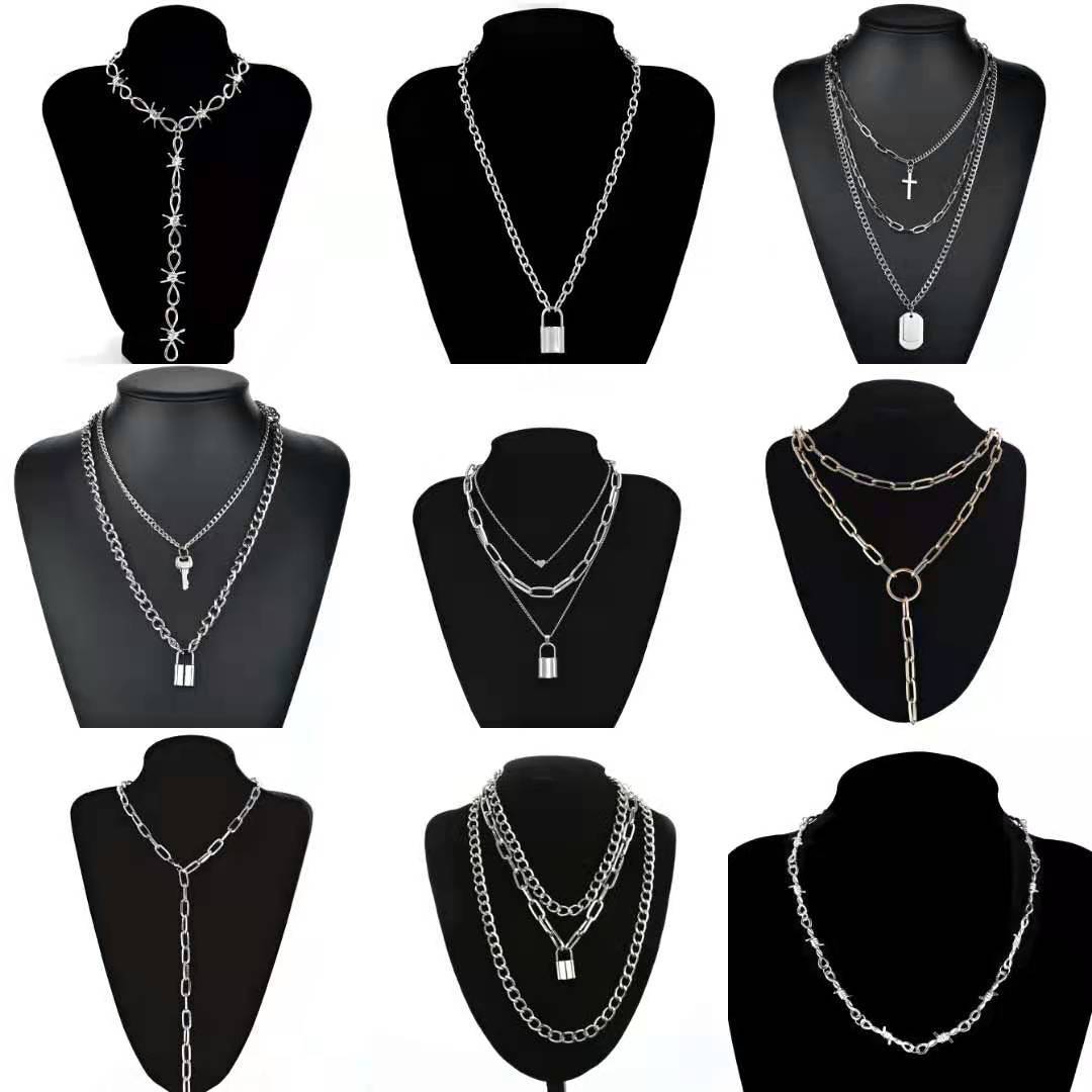 Dây chuyền vòng cổ unisex nhiều mẫu phong cách trẻ trung sành điệu