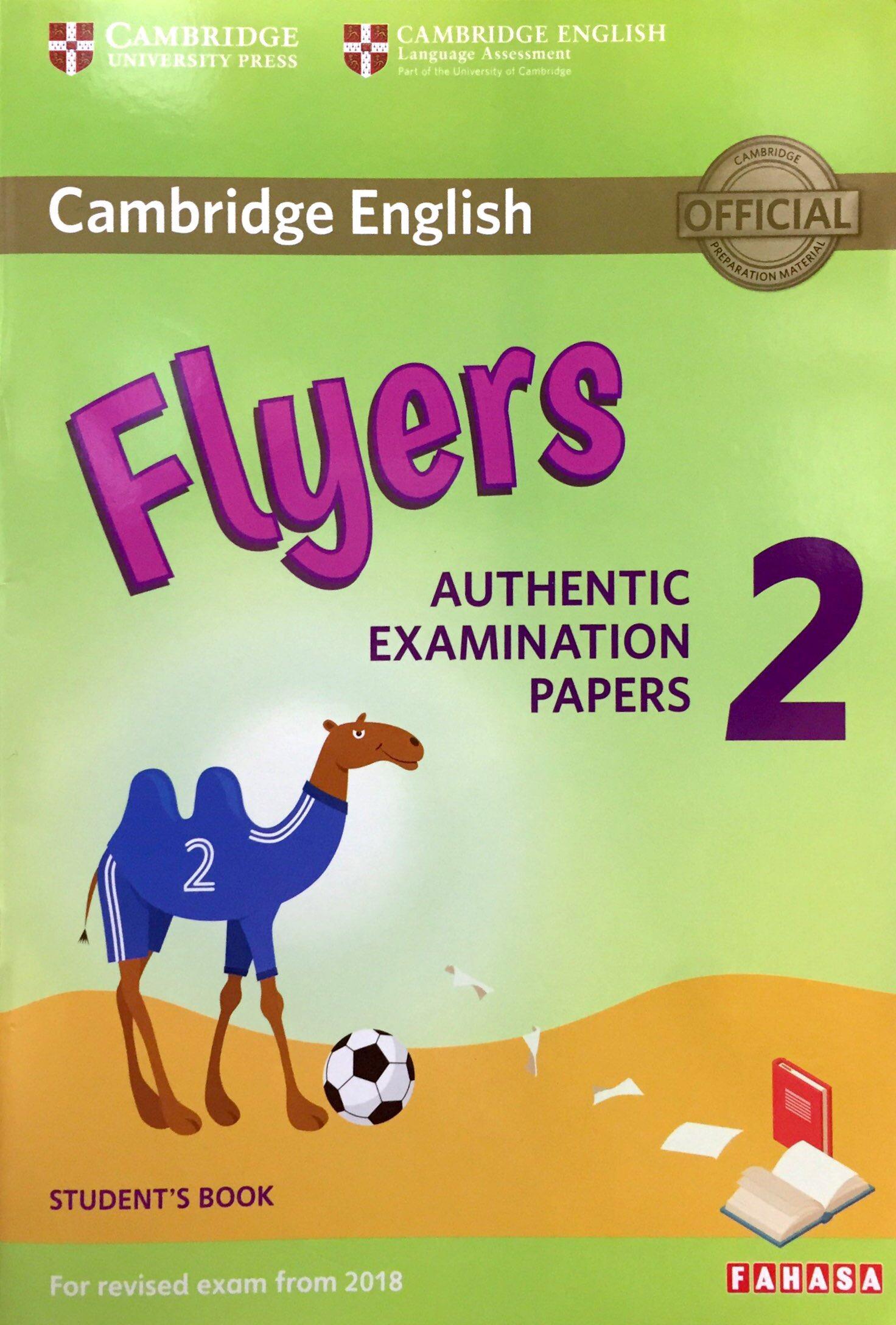 Cambridge English Flyers 2 for Revised Exam From 2018 Student