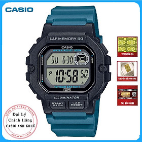 [ FREESHIP ] Đồng Hồ Casio Nam WS-1400H-3AV Chính Hãng