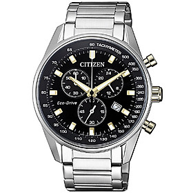 Đồng Hồ Nam Citizen Dây Thép Không Gỉ AT2396-86E - Mặt Đen