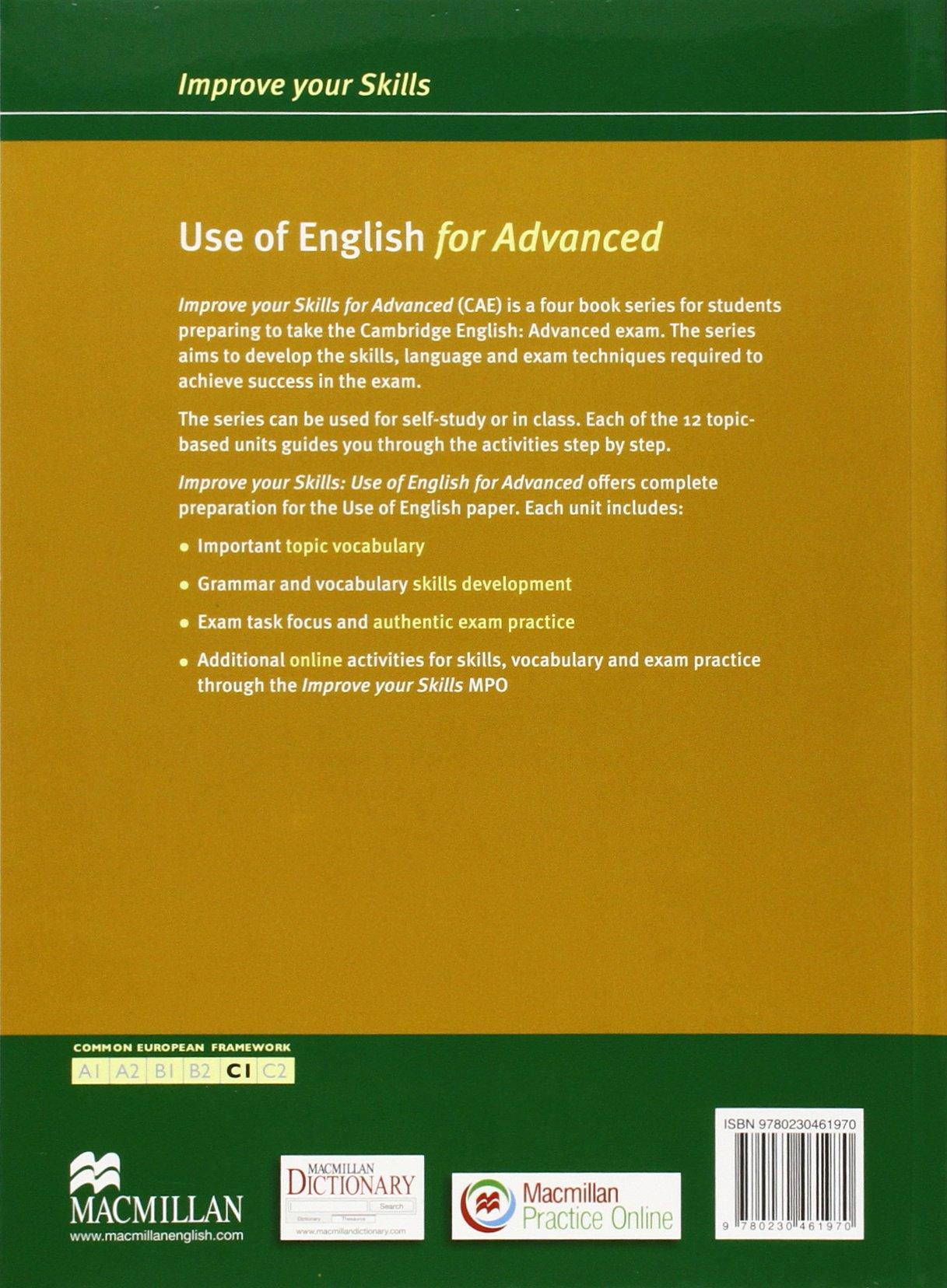Improve Your Skills: Use of English for Advanced Student