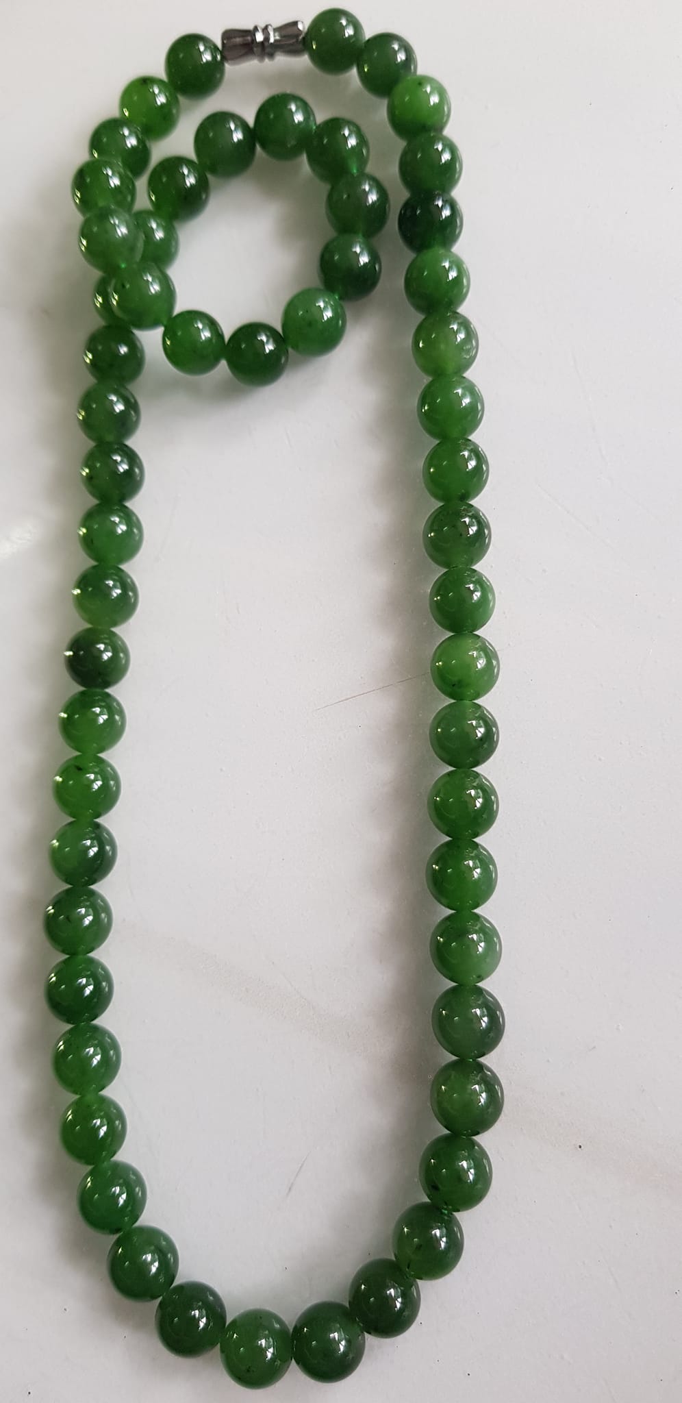 Vòng chuỗi đeo cổ Nữ mới đẹp Đá ngọc jade hay ngọc phật xanh tự nhiên Size 8mm màu xanh ngọc bích bóng sang đẹp hợp mệnh thủy mộc hỏa Quà tặng ý nghĩa cho Mẹ, mình và người thân ý nghĩa ạ