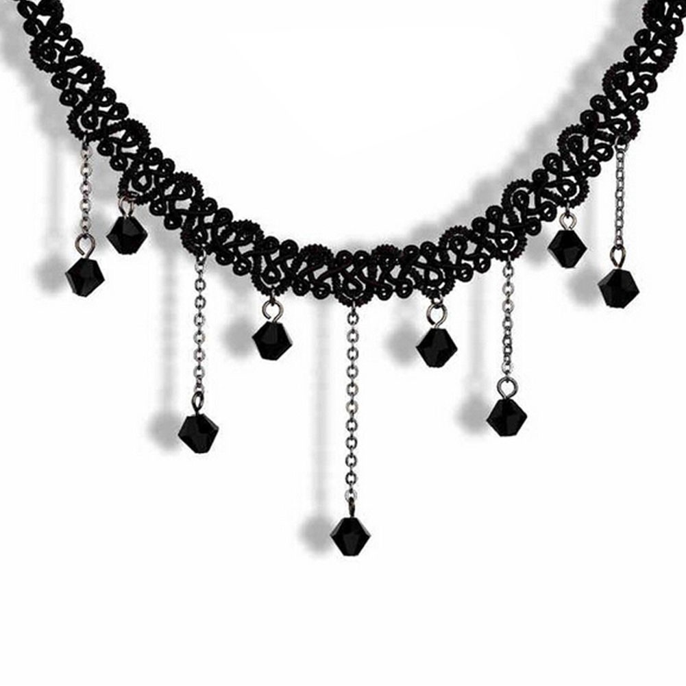 Vòng cổ choker đen