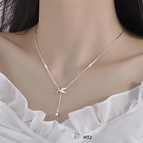 Dây chuyền nữ chất liệu bạc 925 mặt thiên thần MS07d