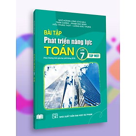 Sách - Bài tập phát triển năng lực Toán lớp 7 - tập 1 (Cánh diều PB1 )