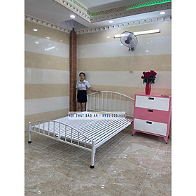 Giường sắt Kiểu Cổ Điển 1MX2M Bao Ráp Và Ship HCM New 100% - Nội Thất Bảo An