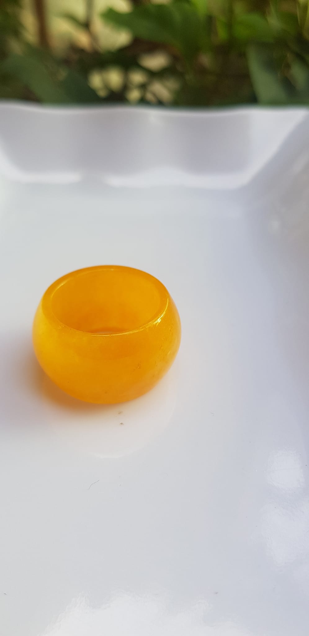 Nhẫn Nam bản hẹ ni 18mm x cao 12mm x dầy 3mm Chất liệu đá mã não vàng anh bóng đẹp Nhẫn lọt lòng 18mm hợp nam mệnh thổ, mệnh Kim, mệnh Thủy đeo đẹp ạ