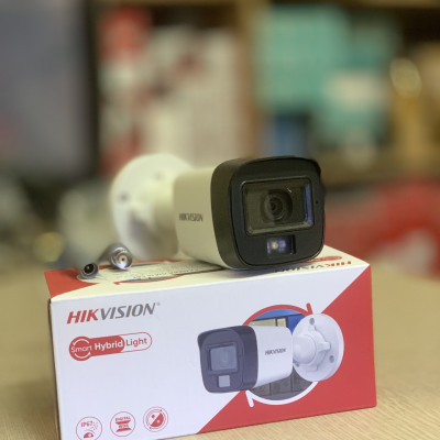 Trọn bộ 5 camera Hikvision 2.0 Megapixel - Hàng chính hãng