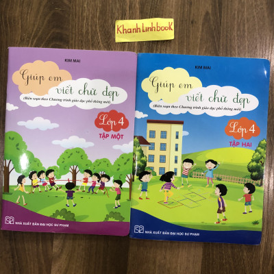 Sách - Giúp em viết chữ đẹp lớp 4 - tập 1 (Kết Nối) (KP)
