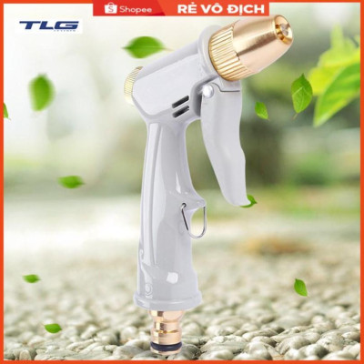 Bộ dây và vòi xịt rửa xe tưới cây tăng áp 7-10M (cút nhựa nối nhựa đen 713-2) 206846