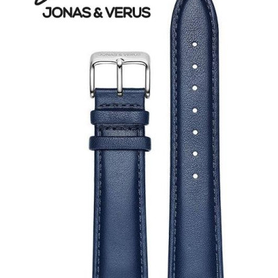 Đồng hồ đeo tay Nam hiệu JONAS & VERUS Y01545-A0.WWLLL, Máy Cơ (Automatic), Kính mo tráng sapphire hạn chế trầy xước, Dây da Italy