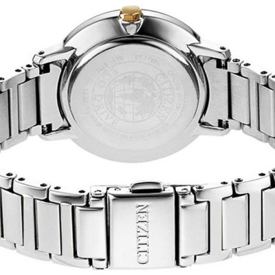 Đồng Hồ Nữ Citizen Dây Thép Không Gỉ EM0526-88X - Mặt Vàng