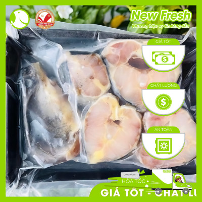 [GIAO NHANH HCM] Cá Tầm Cắt Khoanh - Túi 1Kg