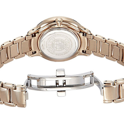 Đồng Hồ Nữ Citizen Dây Thép Không Gỉ EM0382-51W - Mặt Nâu (Sapphire)