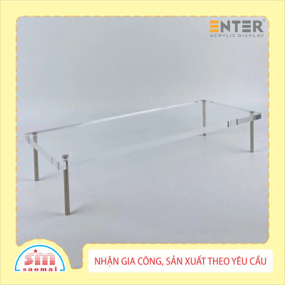 Kệ trưng bày mica Enter TBNS17 38x15x7cm liên kết bulon
